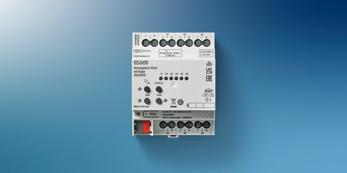 KNX Heizungsaktor 6-fach bei Kellner-Technik in Schwabenheim