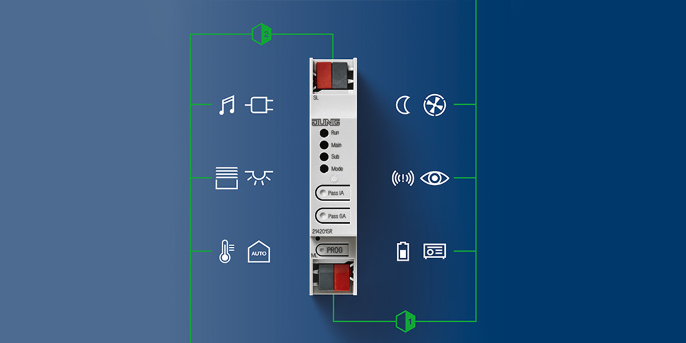 KNX Bereichs- und Linienkoppler bei Kellner-Technik in Schwabenheim