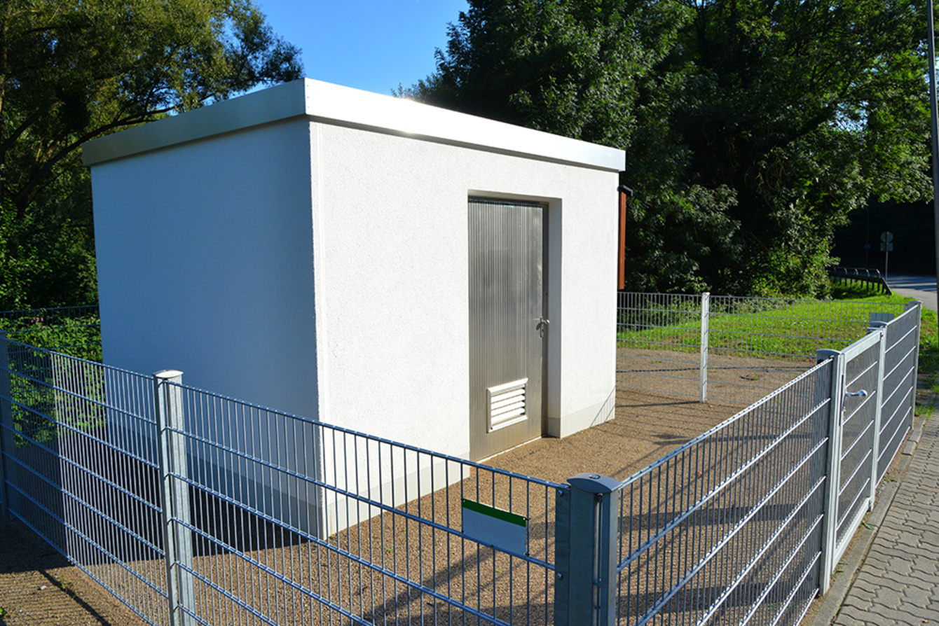 Trafo&shy;stationen bei Kellner-Technik in Schwabenheim